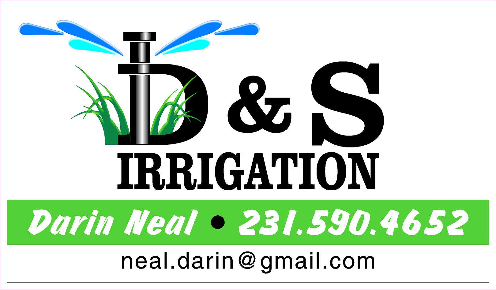 D and S Irrigation logo